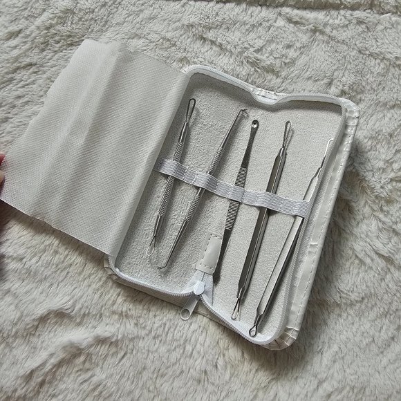 Pure Daily Care 5 Piece Surgical Steel Blemish Acne Blackhead Extractor … - Picture 2 of 2